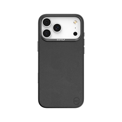 iPhone 17 Pro Max Kılıf M-Safe Şarj Özellikli Polimerik Deri Raptic Urban Nano Kapak