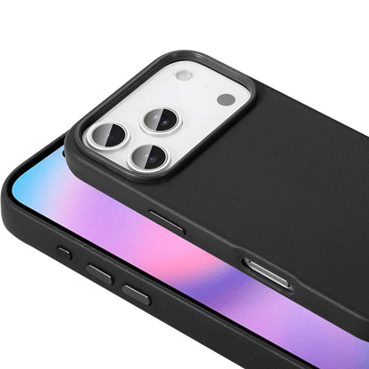 Apple iPhone 17 Pro Max Kılıf M-safe Şarj Özellikli PU Deri Görünümlü Zore Kupra Kapak