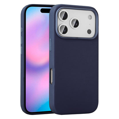 Apple iPhone 17 Pro Max Kılıf M-safe Şarj Özellikli PU Deri Görünümlü Zore Kupra Kapak