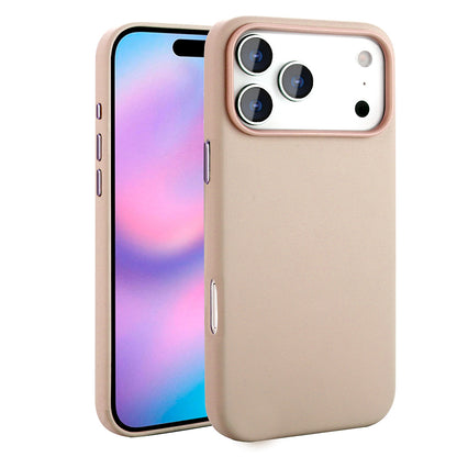 Apple iPhone 17 Pro Max Kılıf M-safe Şarj Özellikli PU Deri Görünümlü Zore Kupra Kapak