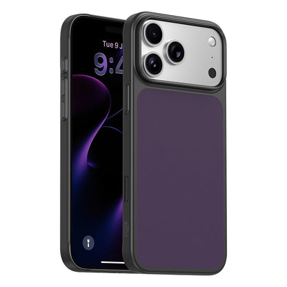 Apple iPhone 17 Pro Max Kılıf M-Safe Şarj Özellikli PU Zore Paris Trexo Sert PC Kapak