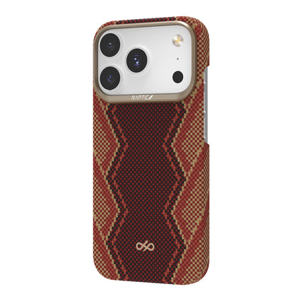 iPhone 17 Pro Max Kılıf M-safe Şarj Özellikli Raptic Aramid Skin Bionic Serisi Kapak