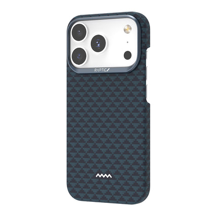 iPhone 17 Pro Max Kılıf M-safe Şarj Özellikli Raptic Aramid Skin Origin Serisi Kapak