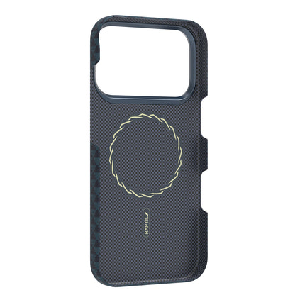 iPhone 17 Pro Max Kılıf M-safe Şarj Özellikli Raptic Aramid Skin Origin Serisi Kapak