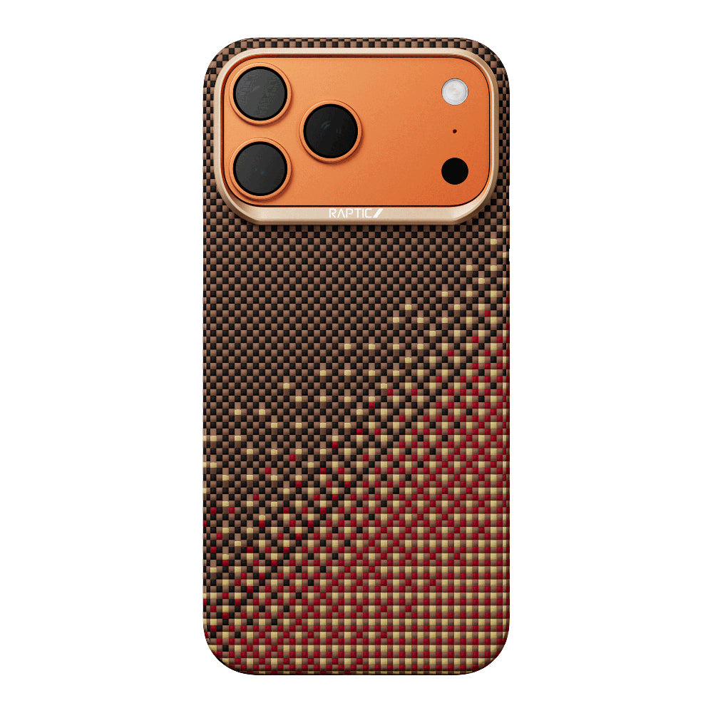 Apple iPhone 17 Pro Max Kılıf M-safe Şarj Özellikli Raptic Aramid Skin Serenity Serisi Kapak