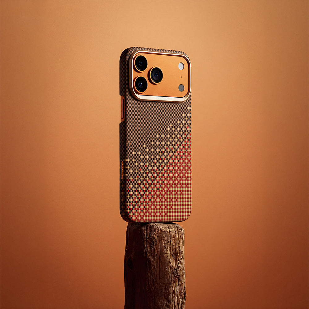 Apple iPhone 17 Pro Max Kılıf M-safe Şarj Özellikli Raptic Aramid Skin Serenity Serisi Kapak