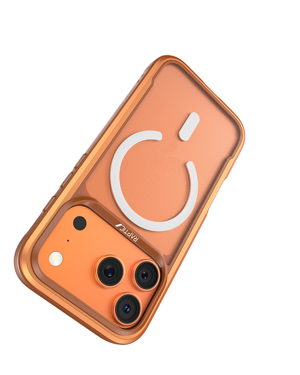 iPhone 17 Pro Max Kılıf M-safe Şarj Özellikli Raptic Shield Classic Serisi Şeffaf Arka Yüzey C-Magnet Kapak