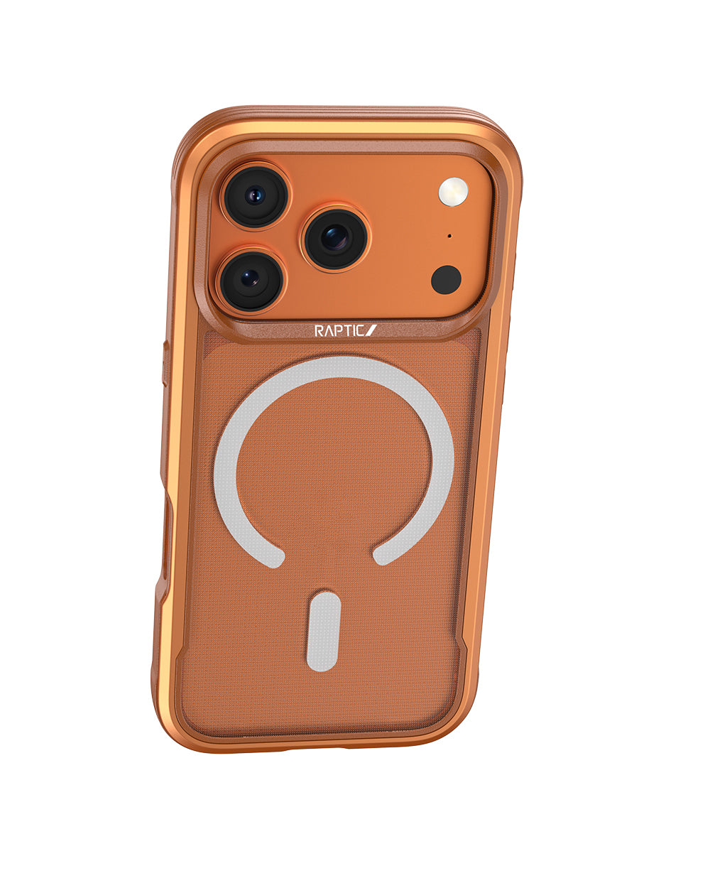 iPhone 17 Pro Max Kılıf M-safe Şarj Özellikli Raptic Shield Classic Serisi Şeffaf Arka Yüzey C-Magnet Kapak