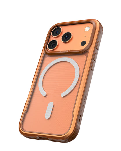 iPhone 17 Pro Max Kılıf M-safe Şarj Özellikli Raptic Shield Classic Serisi Şeffaf Arka Yüzey C-Magnet Kapak