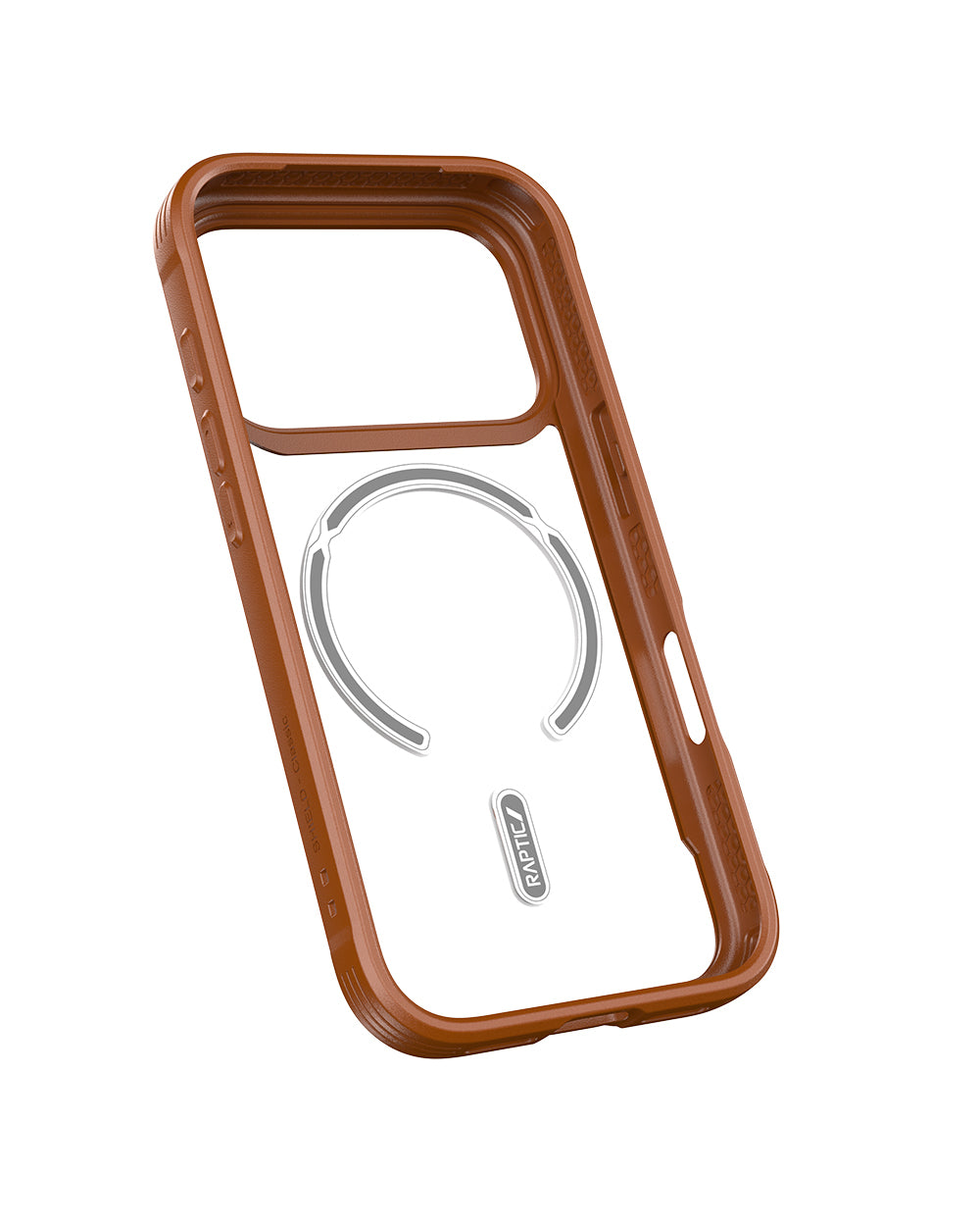 iPhone 17 Pro Max Kılıf M-safe Şarj Özellikli Raptic Shield Classic Serisi Şeffaf Arka Yüzey C-Magnet Kapak