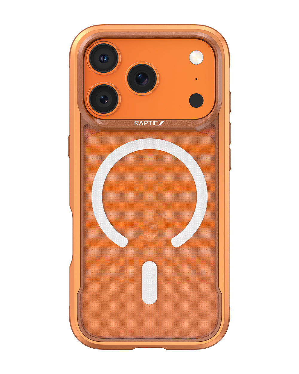 iPhone 17 Pro Max Kılıf M-safe Şarj Özellikli Raptic Shield Classic Serisi Şeffaf Arka Yüzey C-Magnet Kapak
