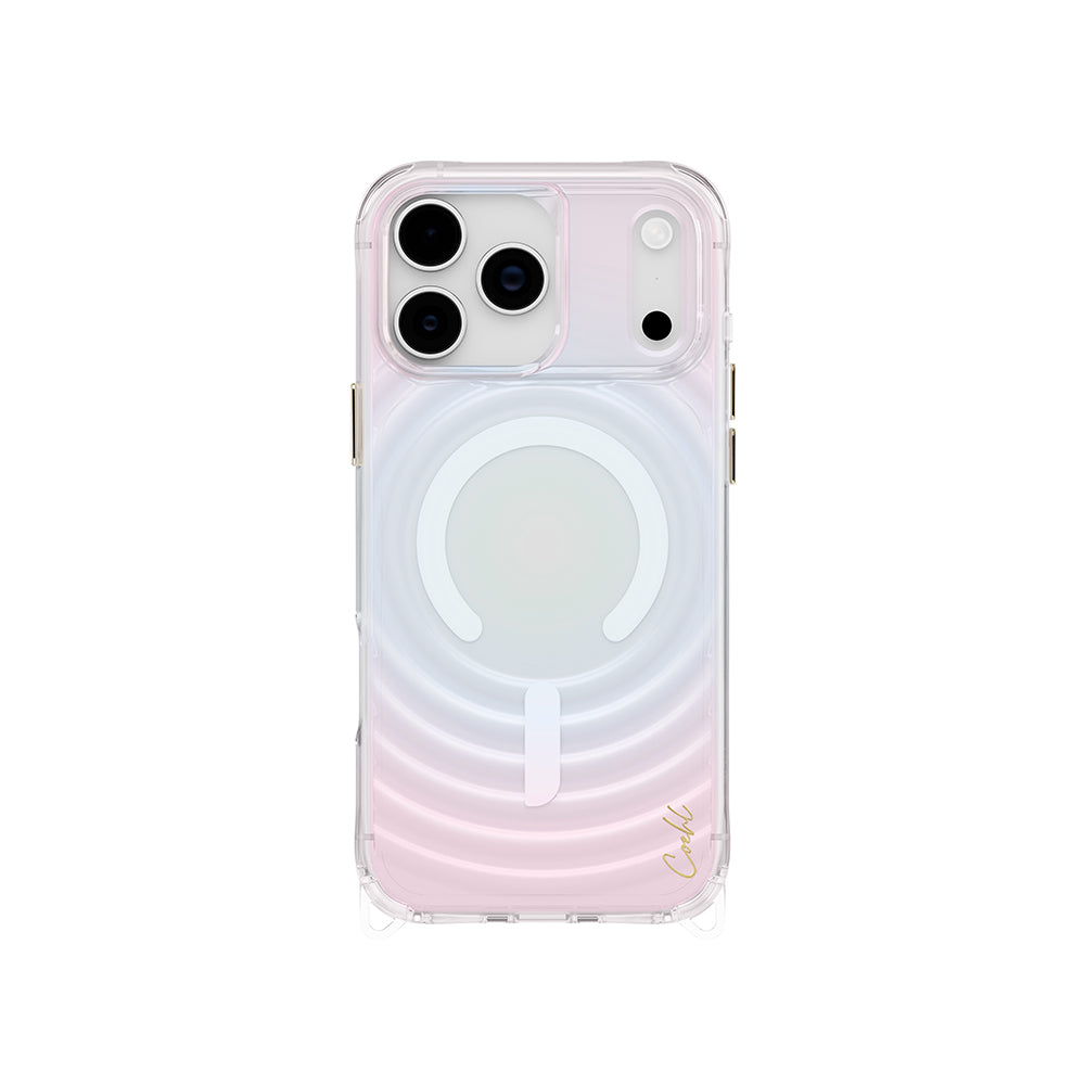 iPhone 17 Pro Max Kılıf M-safe Şarj Özellikli Renk Geçişli Coehl Vela Kapak