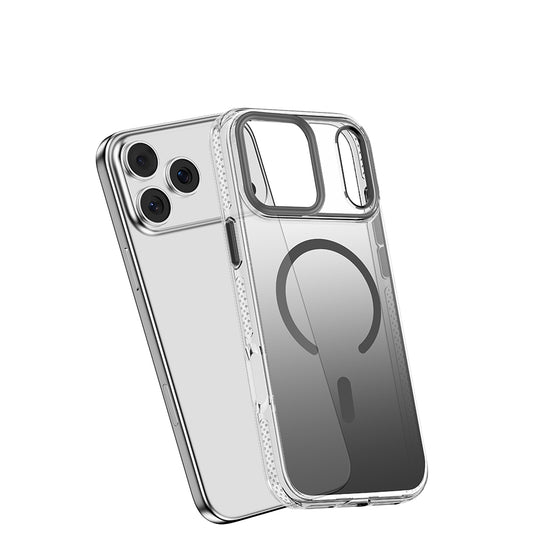 iPhone 17 Pro Max Kılıf M-safe Şarj Özellikli Sararmaya Karşı Dayanıklı Mutural Icesense Serisi Kapak