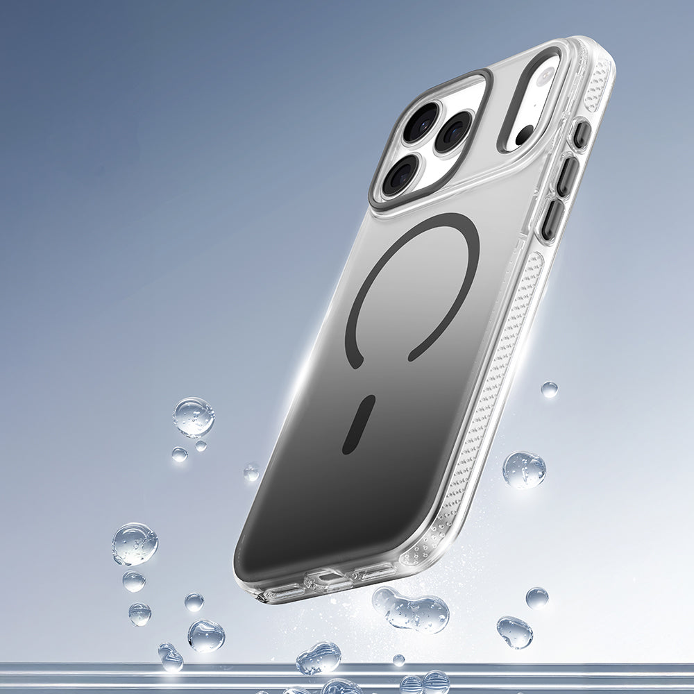iPhone 17 Pro Max Kılıf M-safe Şarj Özellikli Sararmaya Karşı Dayanıklı Mutural Icesense Serisi Kapak