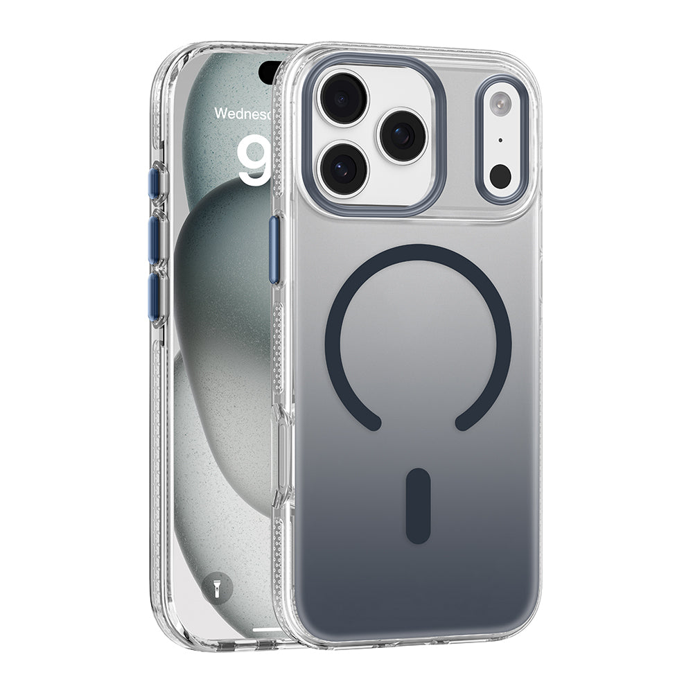 iPhone 17 Pro Max Kılıf M-safe Şarj Özellikli Sararmaya Karşı Dayanıklı Mutural Icesense Serisi Kapak