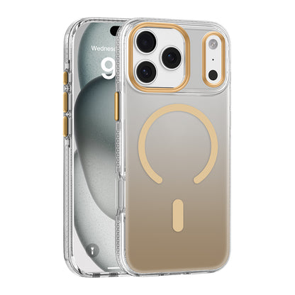 iPhone 17 Pro Max Kılıf M-safe Şarj Özellikli Sararmaya Karşı Dayanıklı Mutural Icesense Serisi Kapak