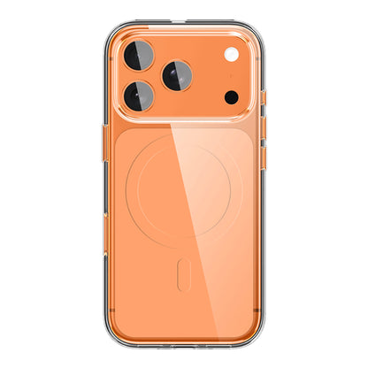 iPhone 17 Pro Max Kılıf M-safe Şarj Özellikli Şeffaf Tasarımlı Wlons Apel Kapak