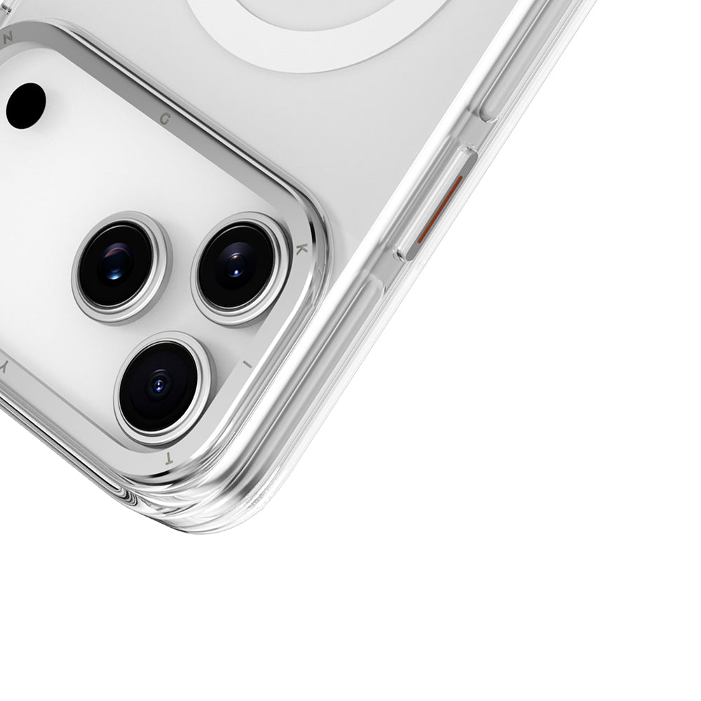 iPhone 17 Pro Max Kılıf M-safe Şarj Özellikli Şeffaf Youngkit Crystal Shield Serisi Kapak