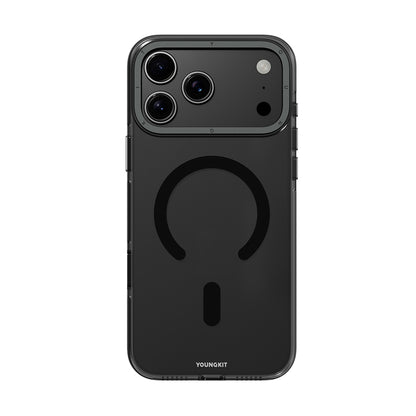 iPhone 17 Pro Max Kılıf M-safe Şarj Özellikli Şeffaf Youngkit Crystal Shield Serisi Kapak