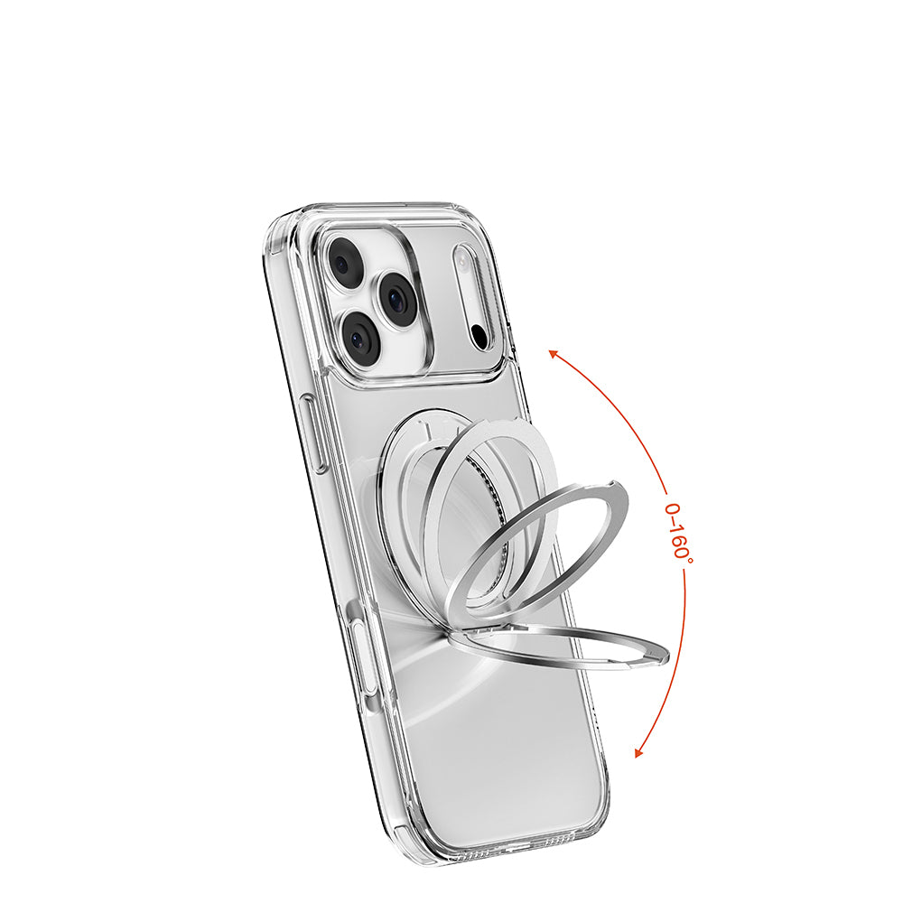 iPhone 17 Pro Max Kılıf M-safe Şarj Özellikli Standlı Airbag Tasarımlı Mutural Fresh Serisi Kapak