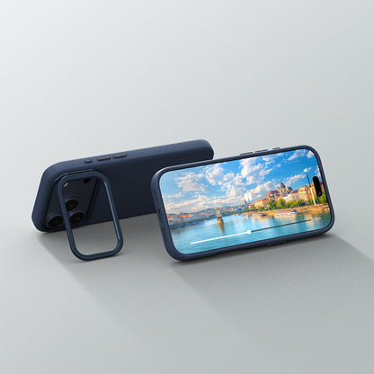 iPhone 17 Pro Max Kılıf M-safe Şarj Özellikli Standlı Amazingthing Glamour Mag Serisi PU Kapak