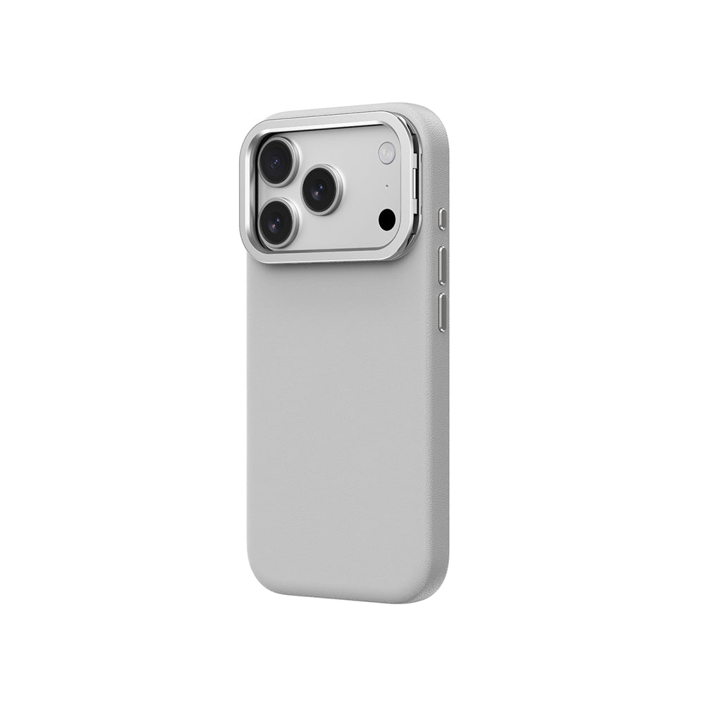 iPhone 17 Pro Max Kılıf M-safe Şarj Özellikli Standlı Amazingthing Glamour Mag Serisi PU Kapak