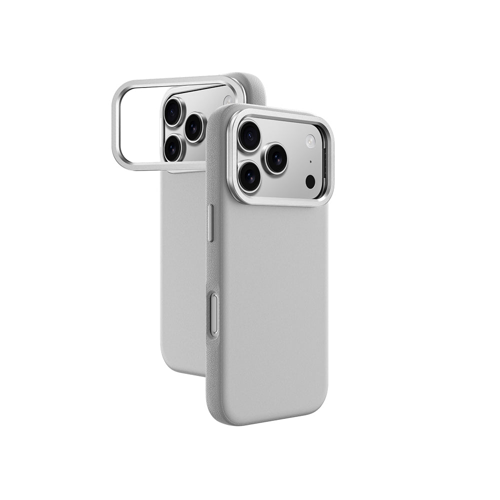 iPhone 17 Pro Max Kılıf M-safe Şarj Özellikli Standlı Amazingthing Glamour Mag Serisi PU Kapak