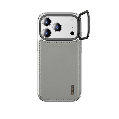 iPhone 17 Pro Max Kılıf M-safe Şarj Özellikli Standlı Leto Kapak