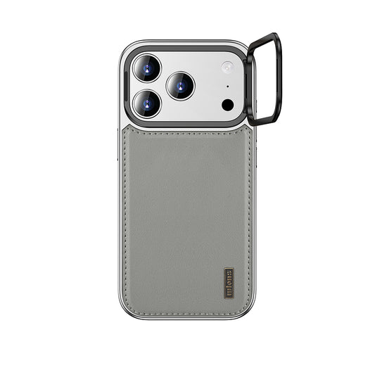 iPhone 17 Pro Max Kılıf M-safe Şarj Özellikli Standlı Leto Kapak