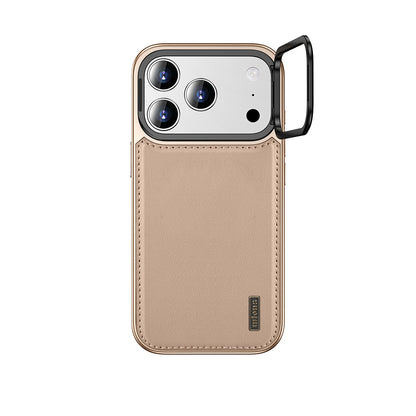 iPhone 17 Pro Max Kılıf M-safe Şarj Özellikli Standlı Leto Kapak