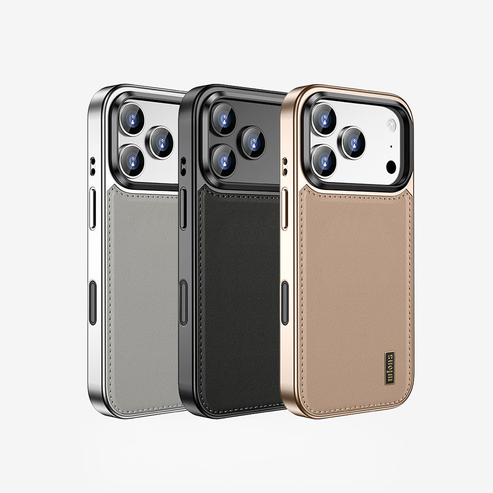 iPhone 17 Pro Max Kılıf M-safe Şarj Özellikli Standlı Leto Kapak