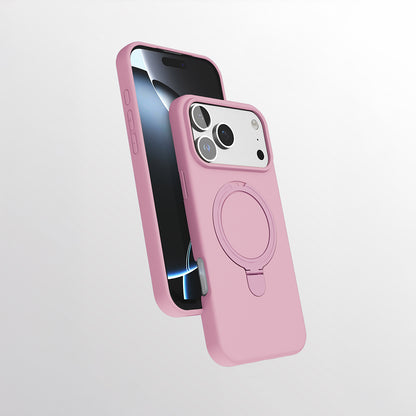 Apple iPhone 17 Pro Max Kılıf M-safe Şarj Özellikli Standlı Zore Samara Kapak