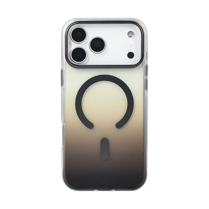 Apple iPhone 17 Pro Max Kılıf M-safe Şarj Özellikli Transparan Renk Geçişli Zore Toros Kapak