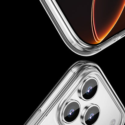 iPhone 17 Pro Max Kılıf M-safe Şarj Özellikli Transparan Sert PC Wlons Pita Kapak