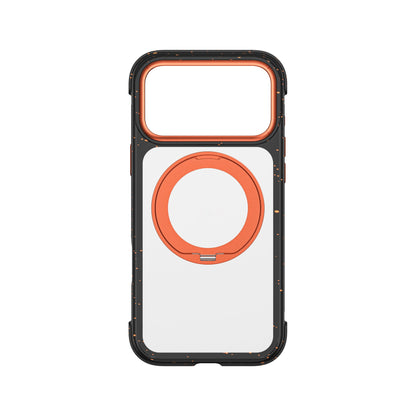 Apple iPhone 17 Pro Max Kılıf M-safe Şarj Özellikli Wiwu AA-203 AeroArmor Ultra Serisi Airbag Tasarımlı Standlı Kapak