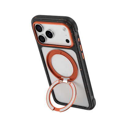 Apple iPhone 17 Pro Max Kılıf M-safe Şarj Özellikli Wiwu AA-203 AeroArmor Ultra Serisi Airbag Tasarımlı Standlı Kapak