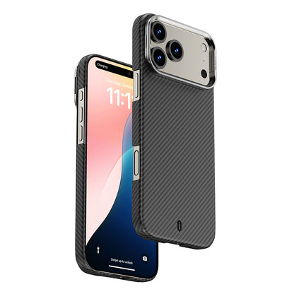 iPhone 17 Pro Max Kılıf M-safe Şarj Özellikli Wiwu DCC-206 Aramid Air Kapak