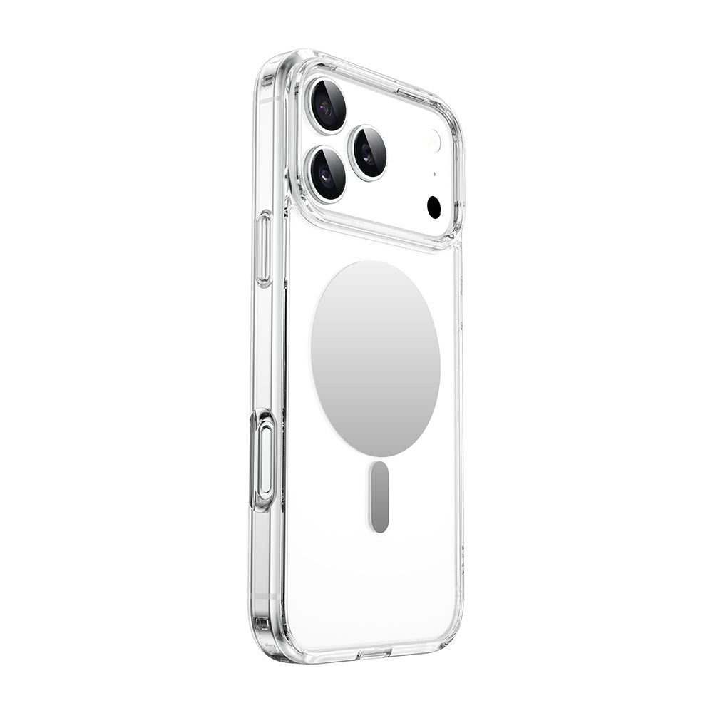 iPhone 17 Pro Max Kılıf M-safe Şarj Özellikli Wiwu MCC-701 Aynalı Pro Serisi Sert PC Kapak