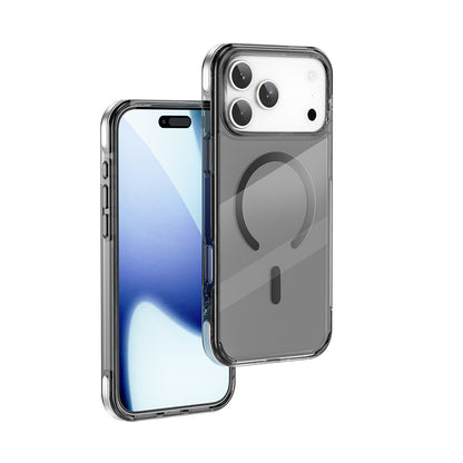 iPhone 17 Pro Max Kılıf M-safe Şarj Özellikli Wiwu MCC-702 Titanyum Pro Serisi Sert PC Kapak