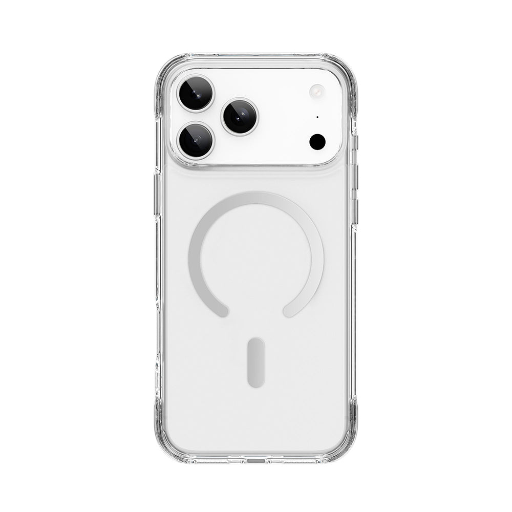 iPhone 17 Pro Max Kılıf M-safe Şarj Özellikli Wiwu MCC-702 Titanyum Pro Serisi Sert PC Kapak