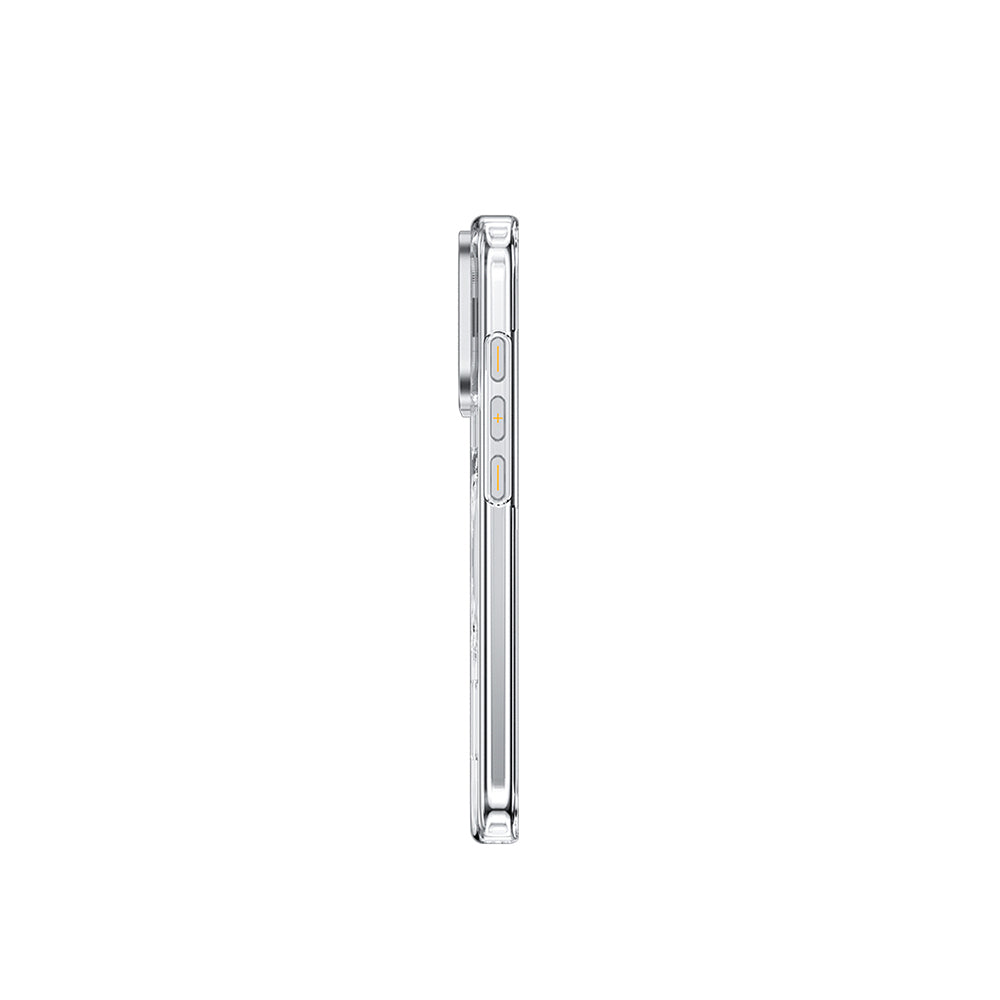 iPhone 17 Pro Max Kılıf M-safe Şarj Özellikli Wiwu YXK-208 Invisible Ultra Sert PC Kapak
