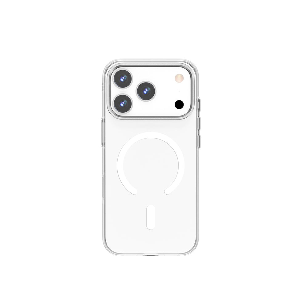 iPhone 17 Pro Max Kılıf M-safe Şarj Özellikli Wiwu YXK-208 Invisible Ultra Sert PC Kapak