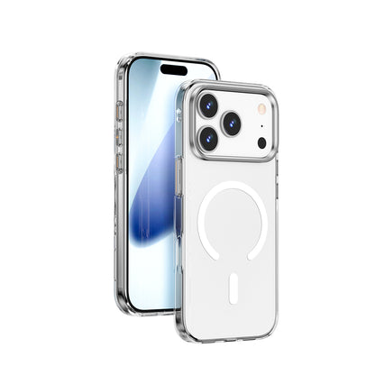 iPhone 17 Pro Max Kılıf M-safe Şarj Özellikli Wiwu YXK-208 Invisible Ultra Sert PC Kapak