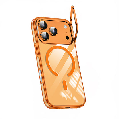 iPhone 17 Pro Max Kılıf M-safe Şarj Özellikli Wlons Standlı Efsane Kapak