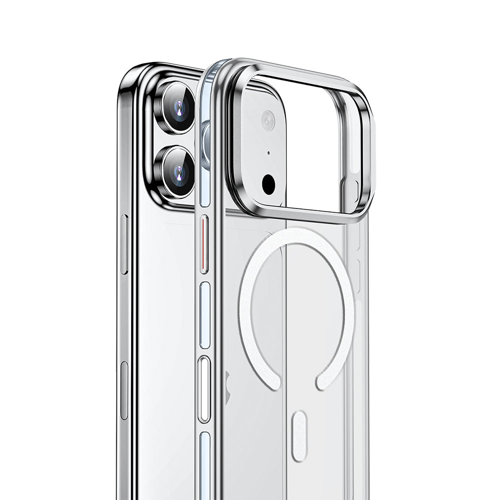 iPhone 17 Pro Max Kılıf M-safe Şarj Özellikli Wlons Standlı Efsane Kapak