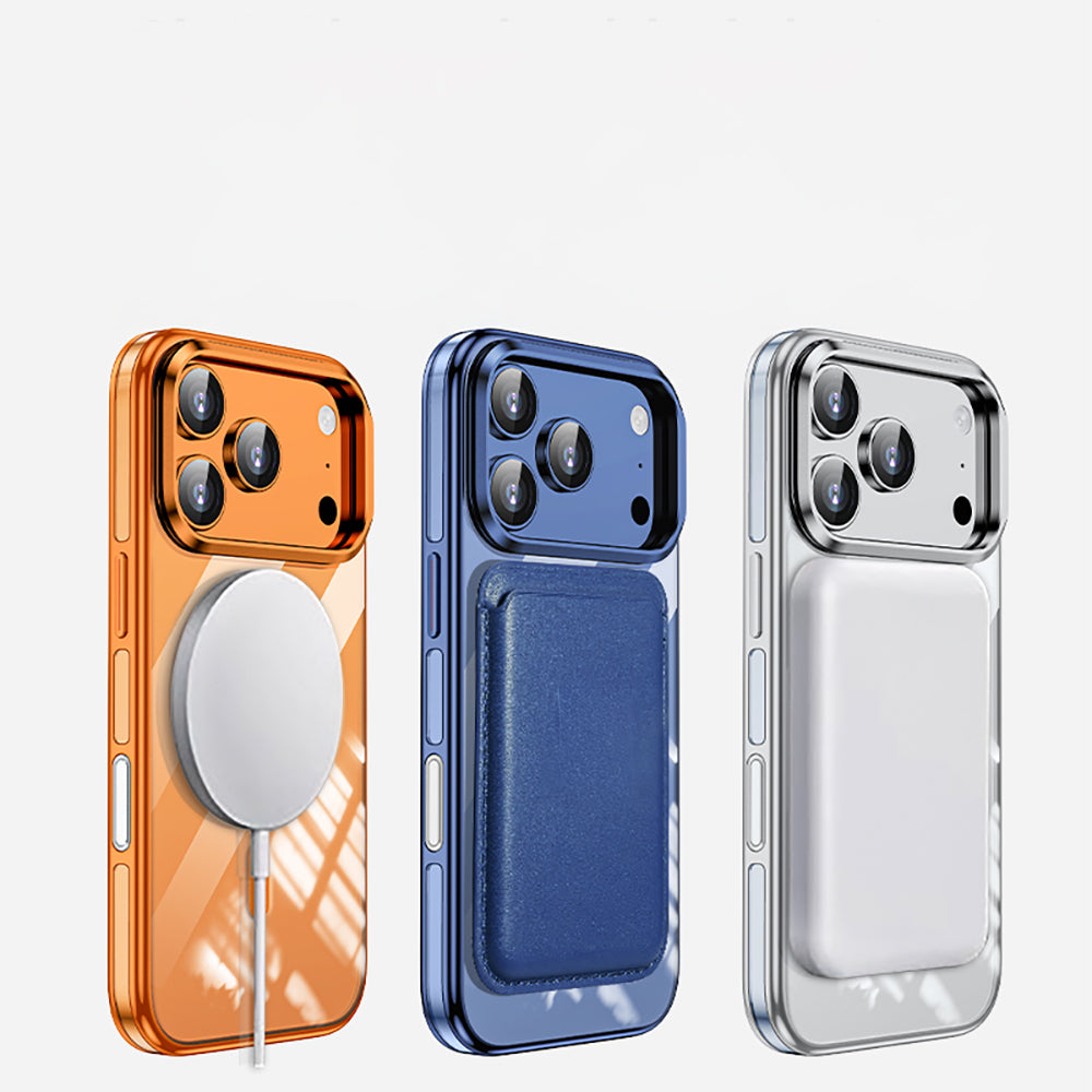 iPhone 17 Pro Max Kılıf M-safe Şarj Özellikli Wlons Standlı Efsane Kapak