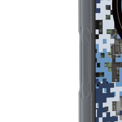 iPhone 17 Pro Max Kılıf M-Safe Şarj Özellikli Youngkit Camouflage Sykell Serisi Kapak