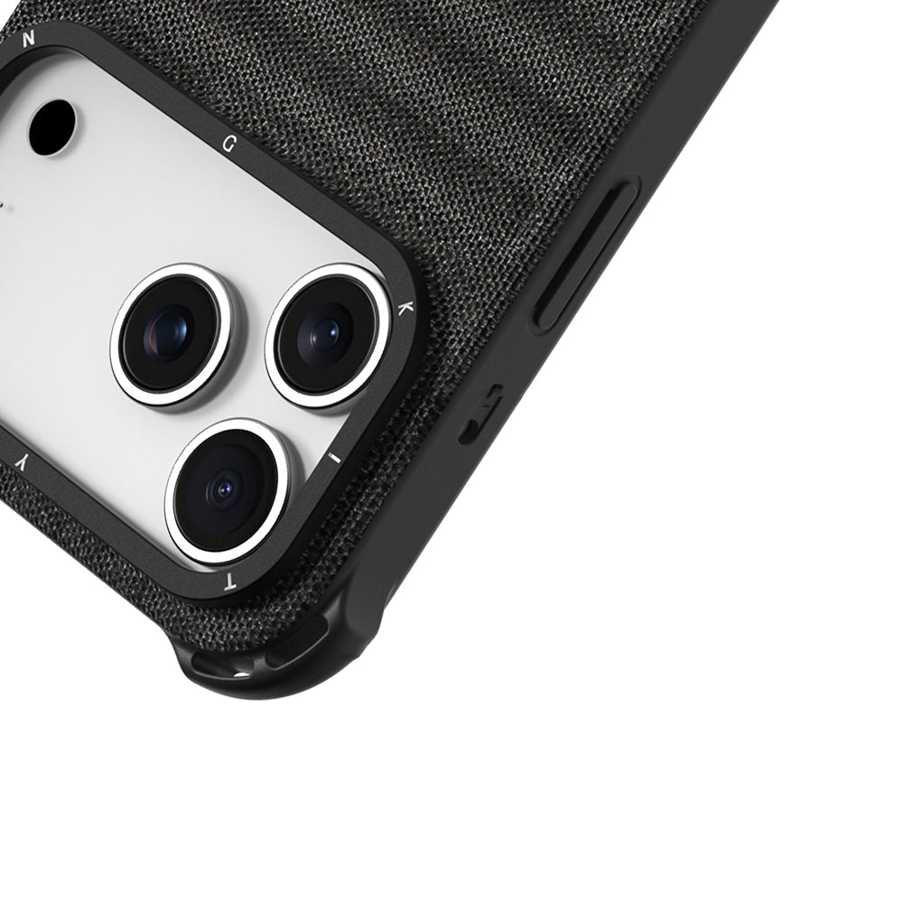 iPhone 17 Pro Max Kılıf M-safe Şarj Özellikli Youngkit Canvas Serisi Kapak