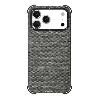 iPhone 17 Pro Max Kılıf M-safe Şarj Özellikli Youngkit Canvas Serisi Kapak