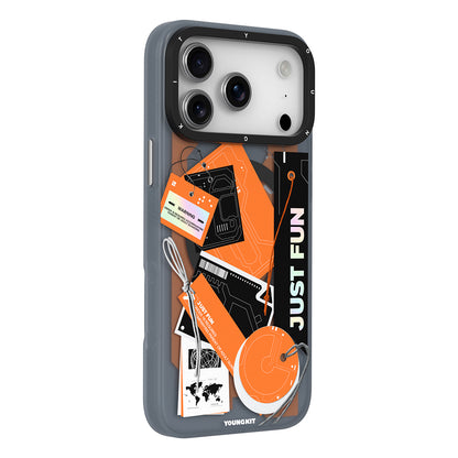 iPhone 17 Pro Max Kılıf M-Safe Şarj Özellikli Youngkit Different Dimension Serisi Kapak
